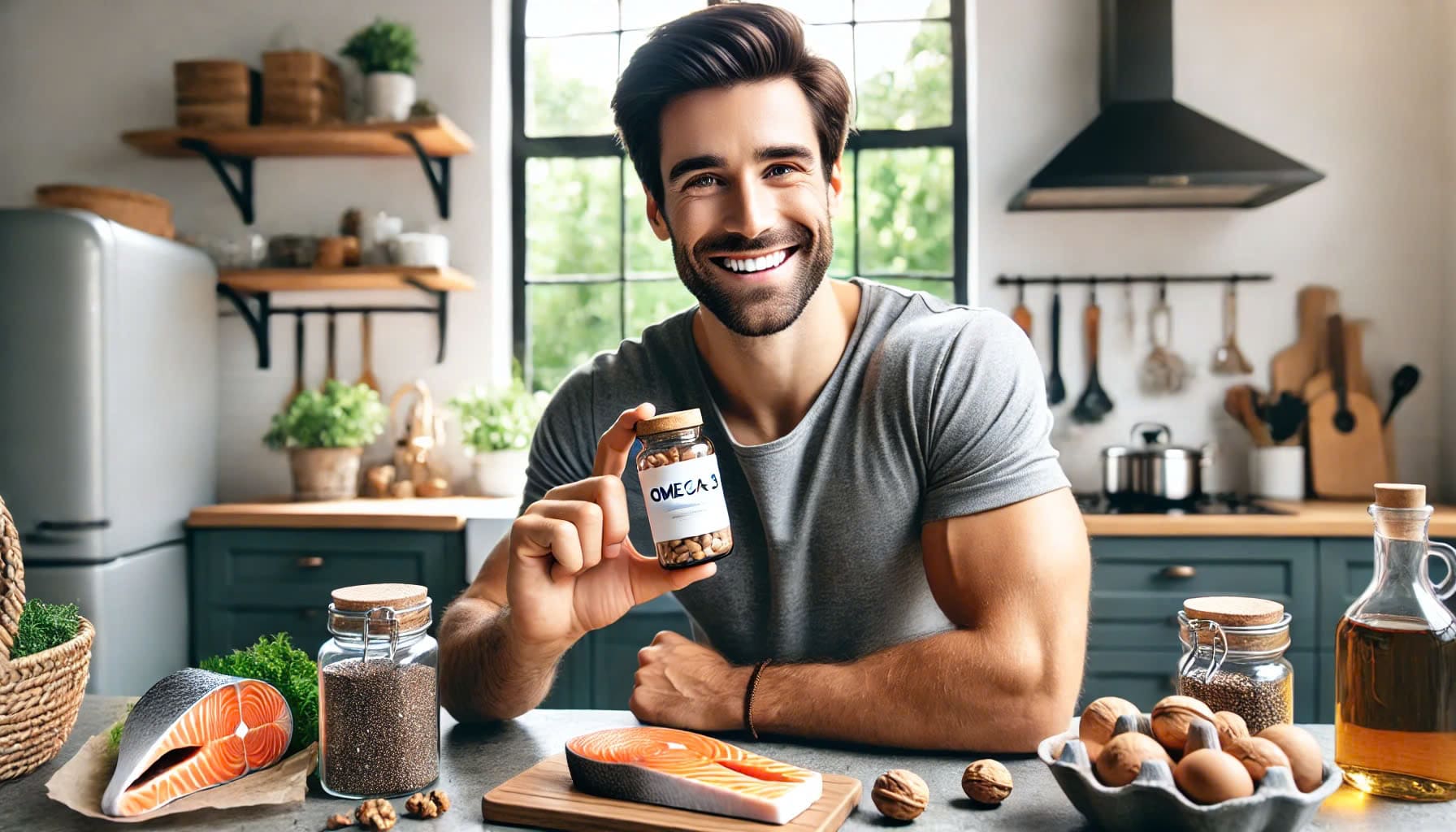Omega-3: chìa khóa vàng cho sinh lực phái mạnh