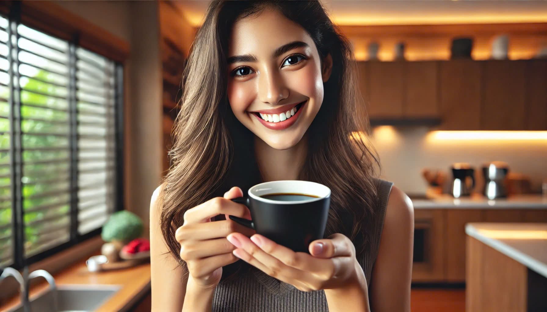 Tuyệt chiêu uống cà phê, trà không lo răng bị ố vàng
