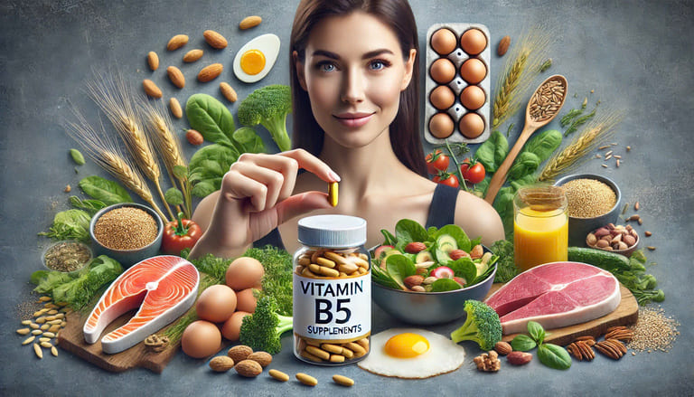 Vitamin B5: bí quyết tăng cường năng lượng và làm đẹp da tự nhiên