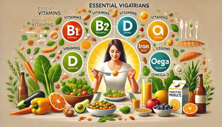 Vitamin cho người ăn chay: Bổ sung đúng cách để đảm bảo sức khỏe toàn diện