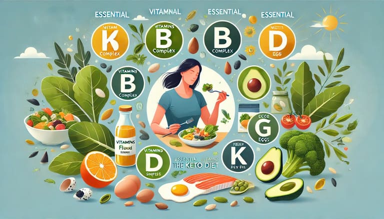 Vitamin trong chế độ ăn keto: Bổ sung đúng cách để duy trì sức khỏe