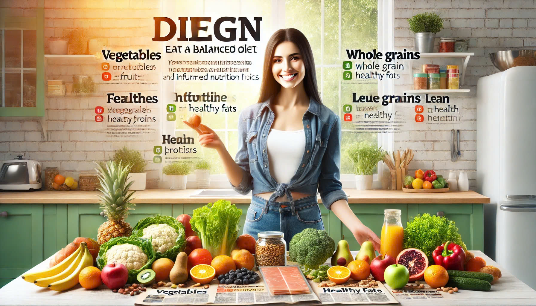 Ăn đủ chất dinh dưỡng: Chìa khóa vàng cho sức khỏe và sức sống tràn đầy
