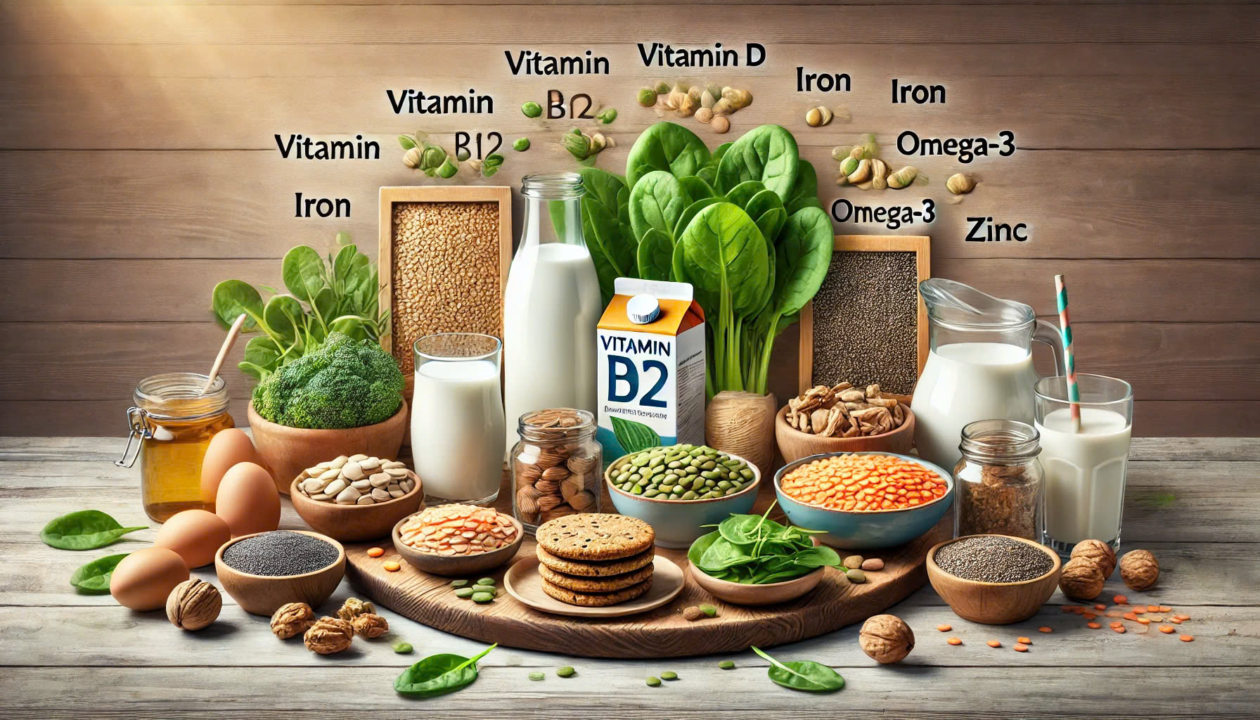 Bổ sung Vitamin cho người ăn chay: Những loại cần thiết và cách cung cấp hiệu quả