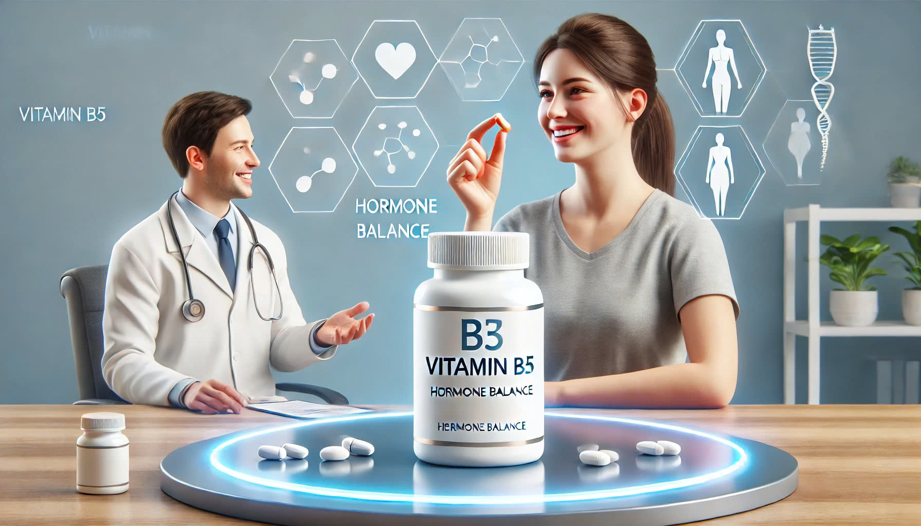 Vitamin B5 và tổng hợp hormone: Chìa khóa cho sức khỏe toàn diện