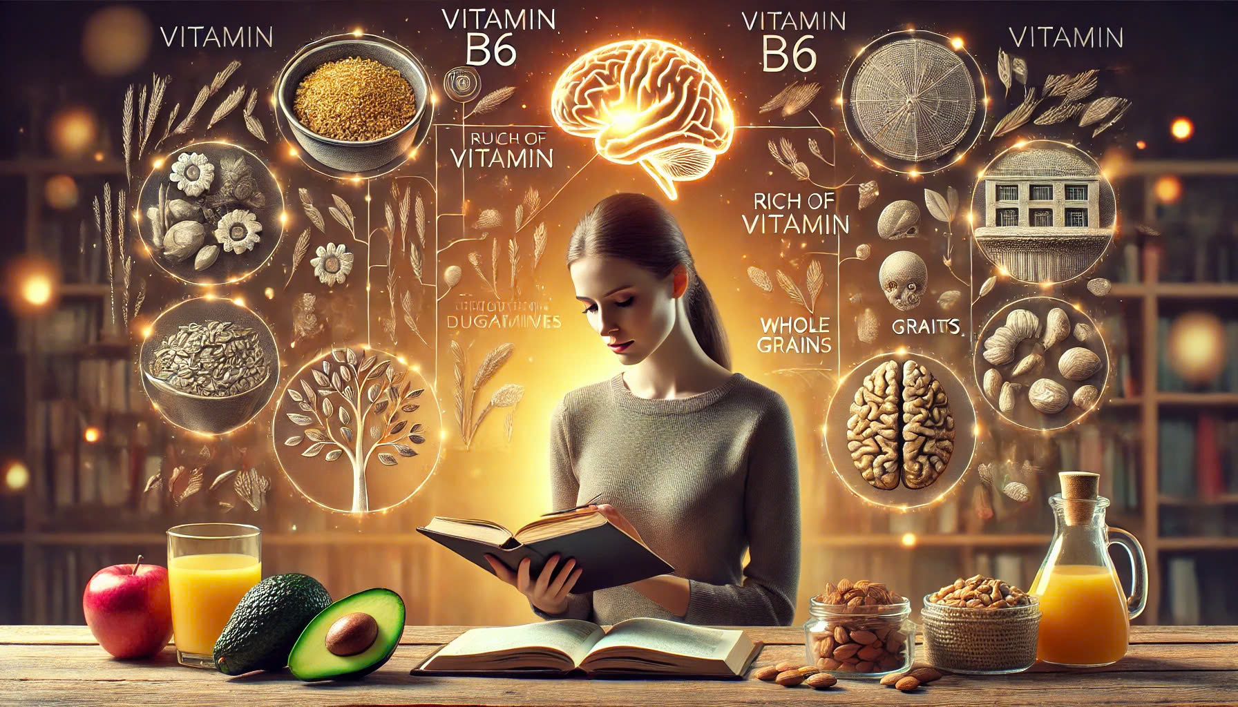 Vitamin B6 và chức năng não bộ: 7 lợi ích quan trọng và cách bổ sung