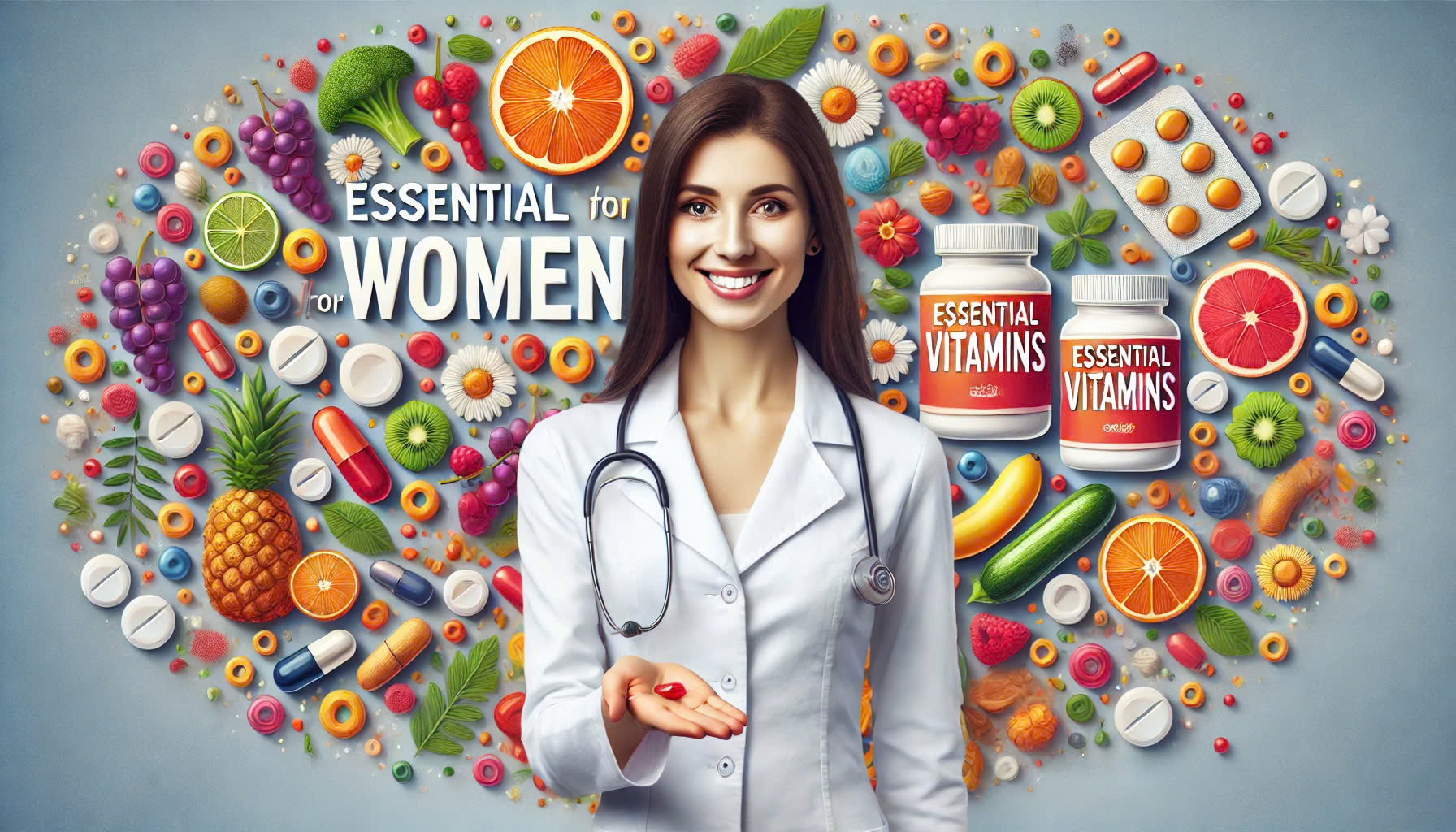 Vitamin cần thiết cho phụ nữ: Bí quyết duy trì sức khỏe toàn diện