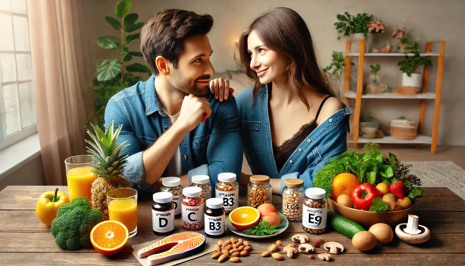 Top 5 loại vitamin giúp tăng cường khả năng cương dương